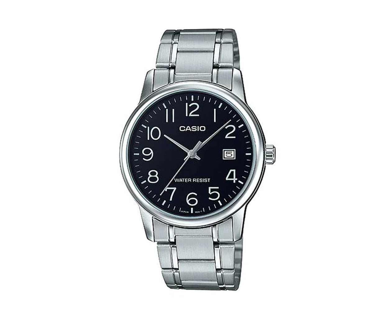 Reloj analógico de caballero correa de acero inoxidable Casio