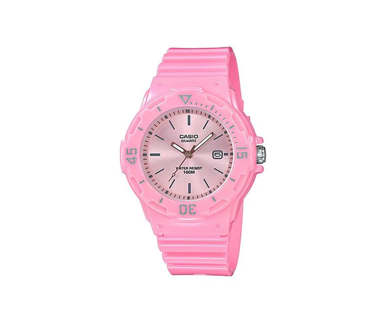 Reloj analógico para niños correa de resina rosado Casio