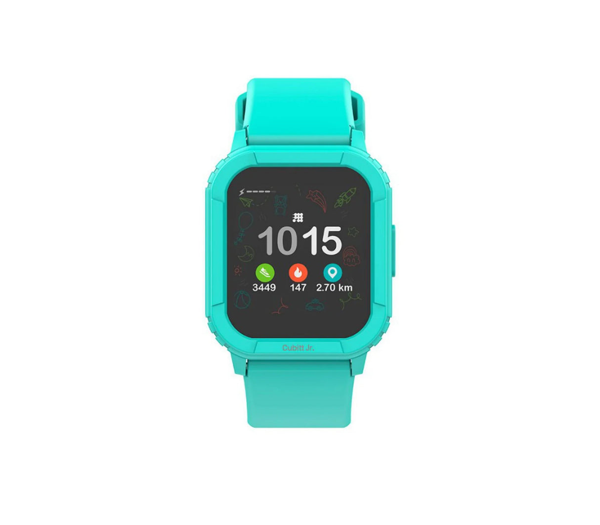 Reloj inteligente verde Cubitt