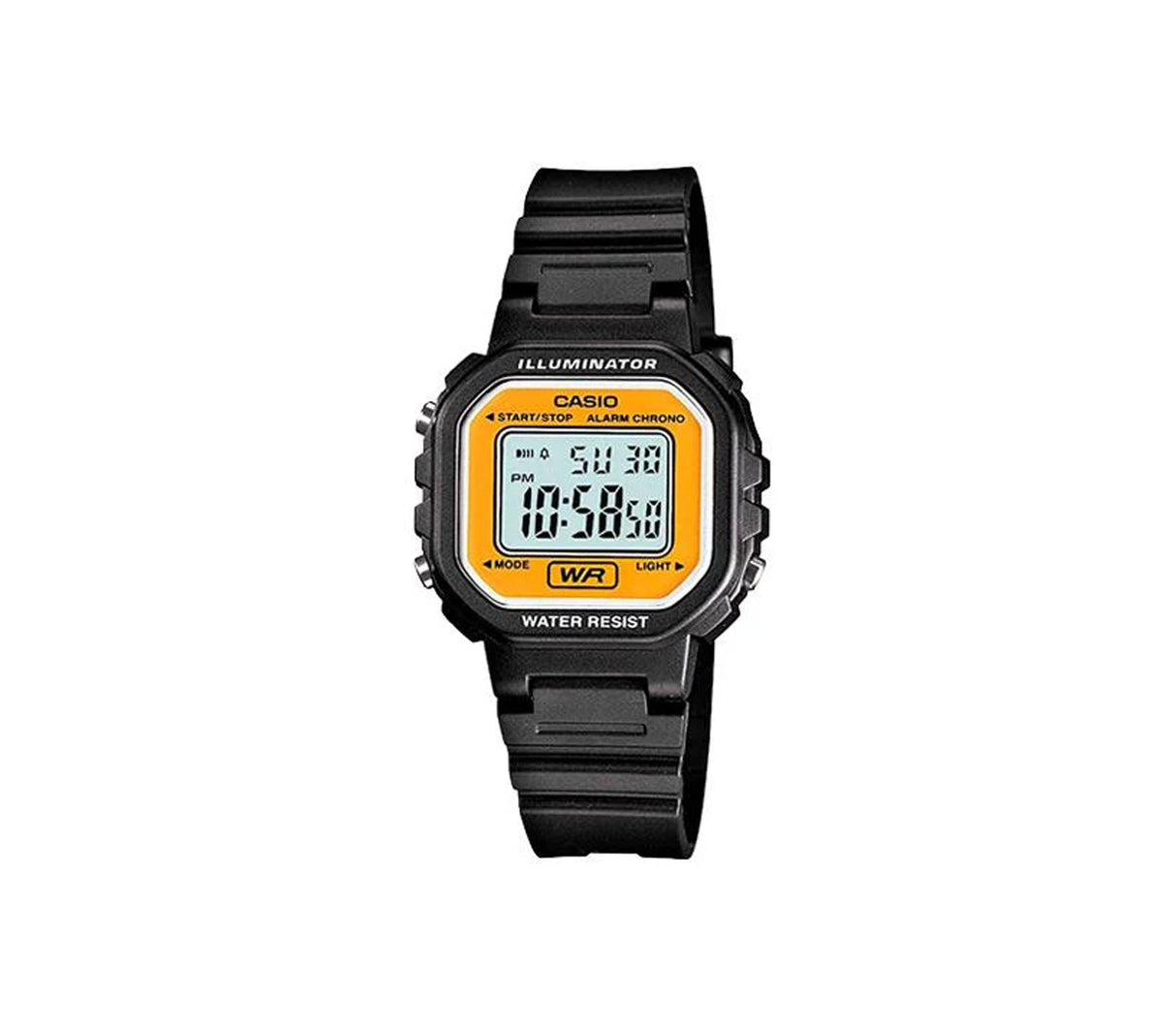 Reloj digital para dama negro/dorado Casio