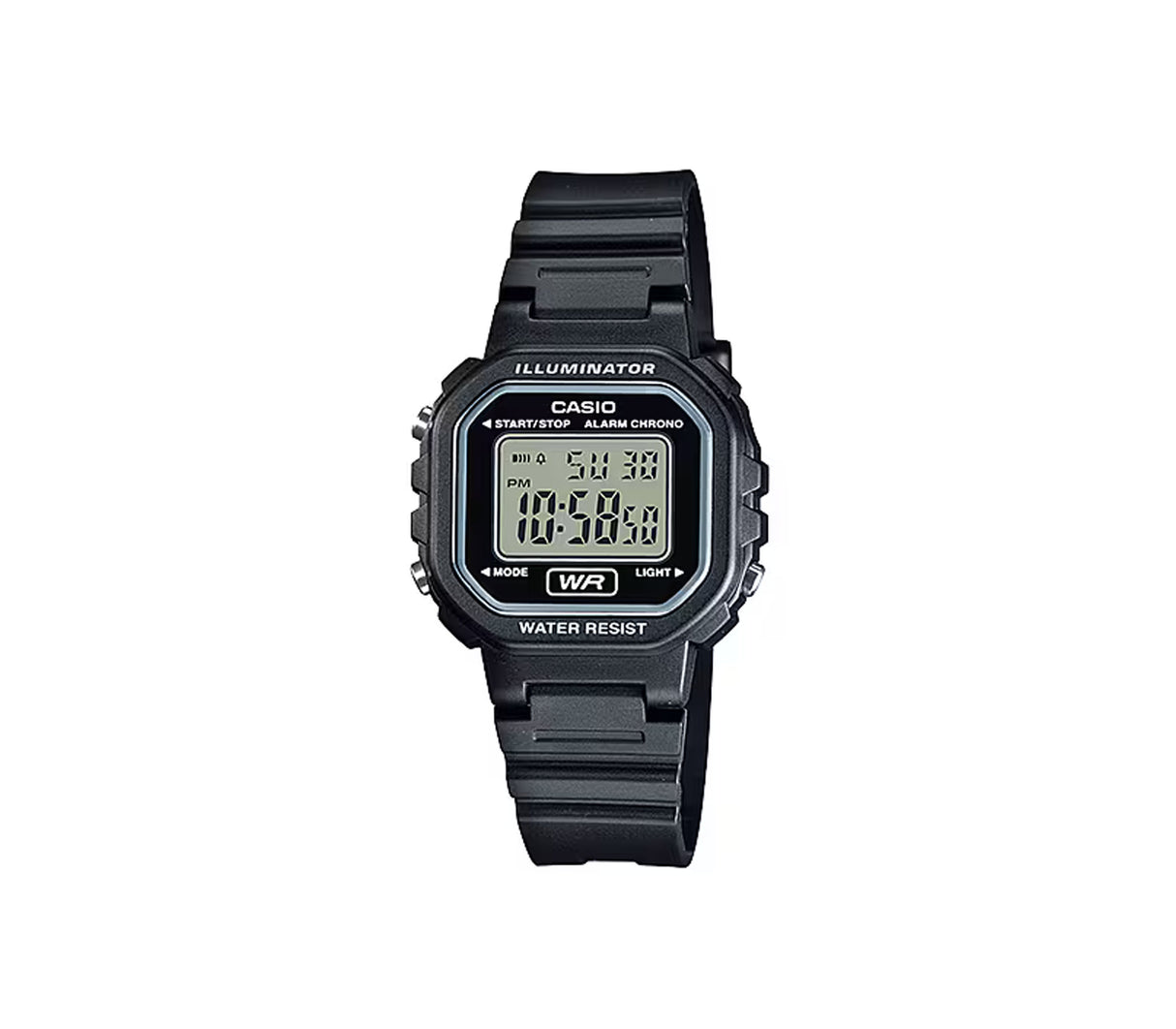Reloj digital para dama negro/negro Casio