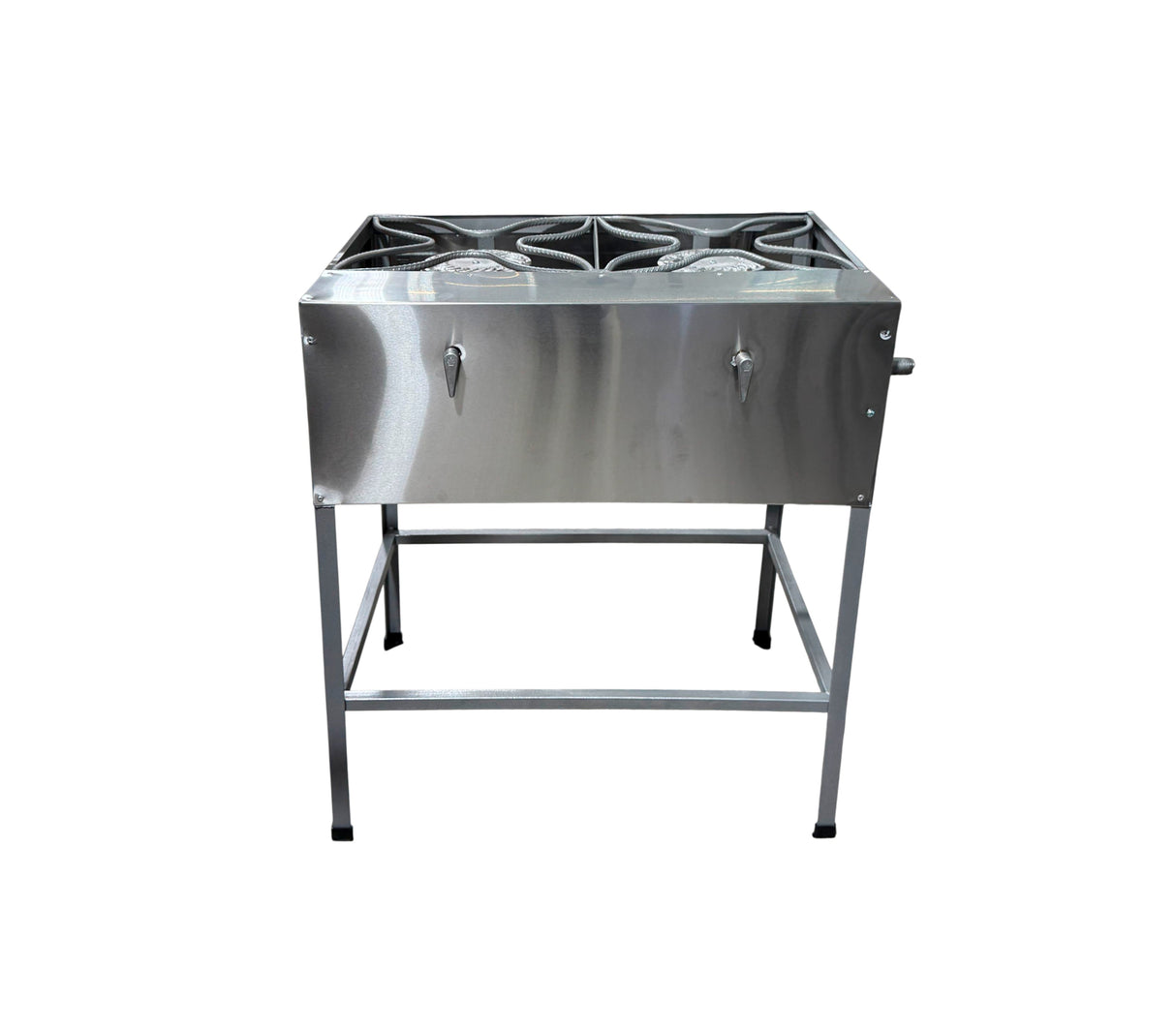 Reverbero a gas 2 hornillas alto forrado Baldirio