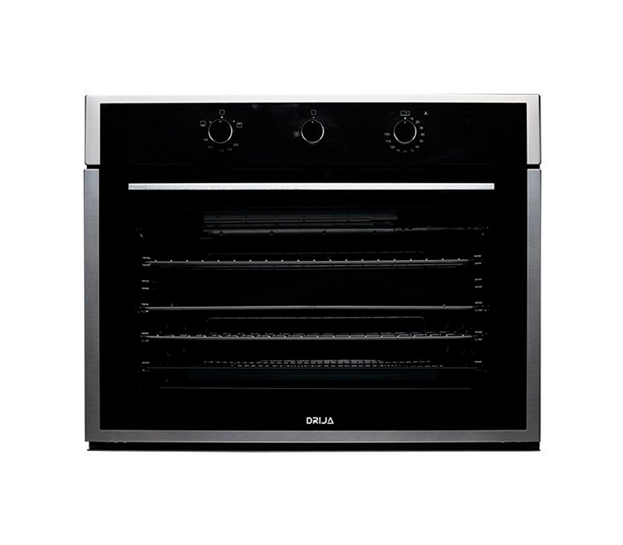 Horno p/empotrar a gas roma 76cm (30") 110-120v acero Drija