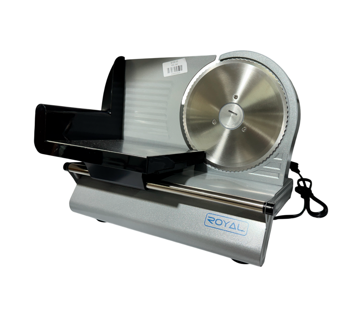Rebanadora eléctrica Royal rsl 360 sierra 19cm acero inox Royal