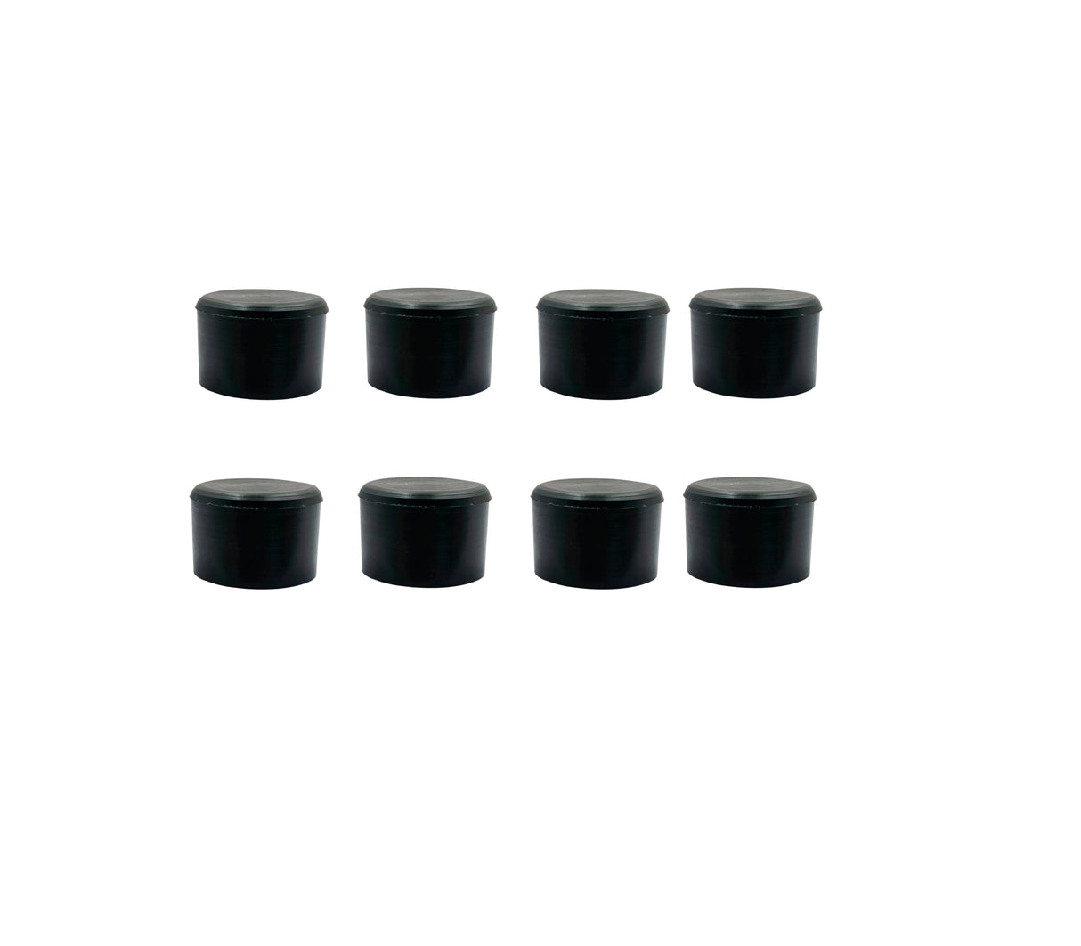 Regatones 1" redondos externos (8Unid) HJ