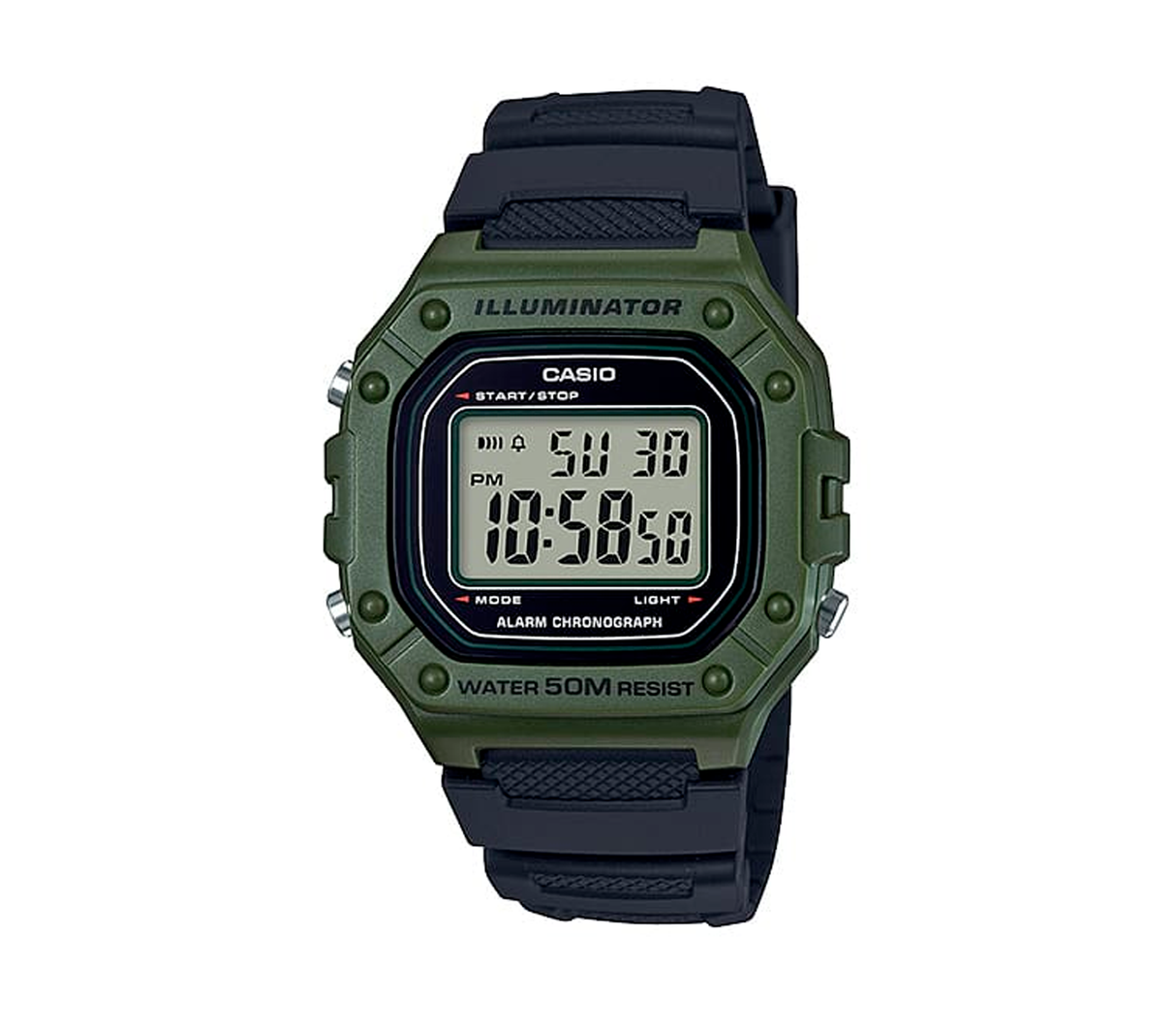 Reloj digital para caballero W-218H-3AV Casio