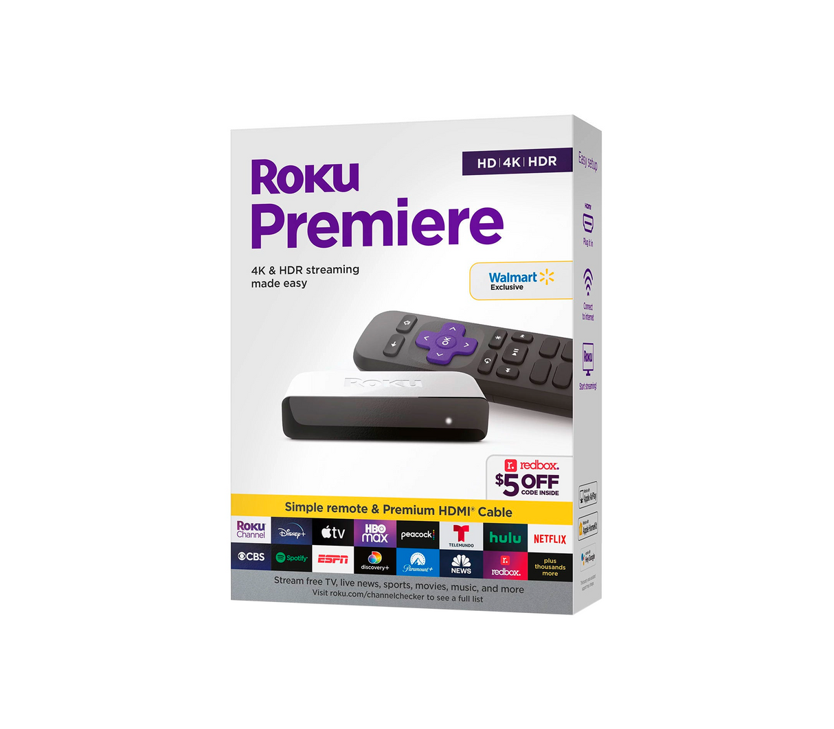 Roku Premiere HD 4K Streaming Media Player