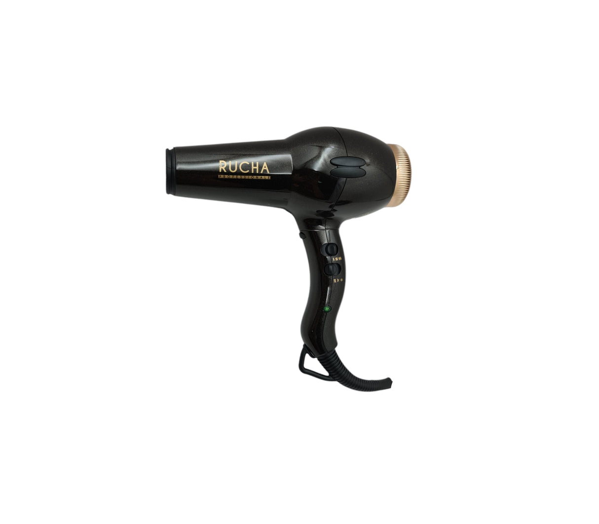 Secador de cabello huracán 25000 Ionic tornasol/dorado Rucha