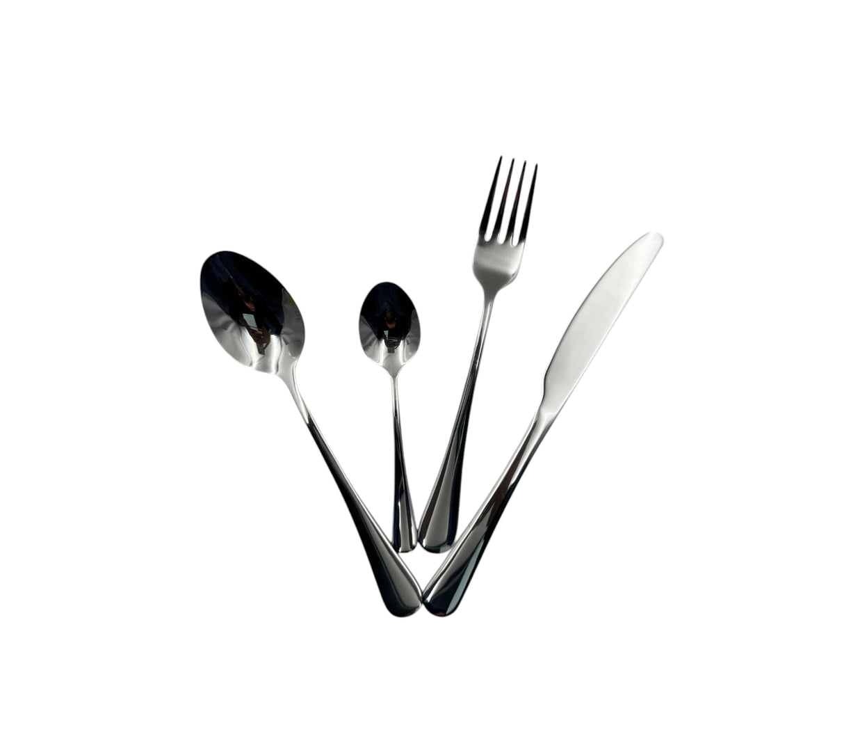 Set de 24 piezas de cubiertos acero Sujoya