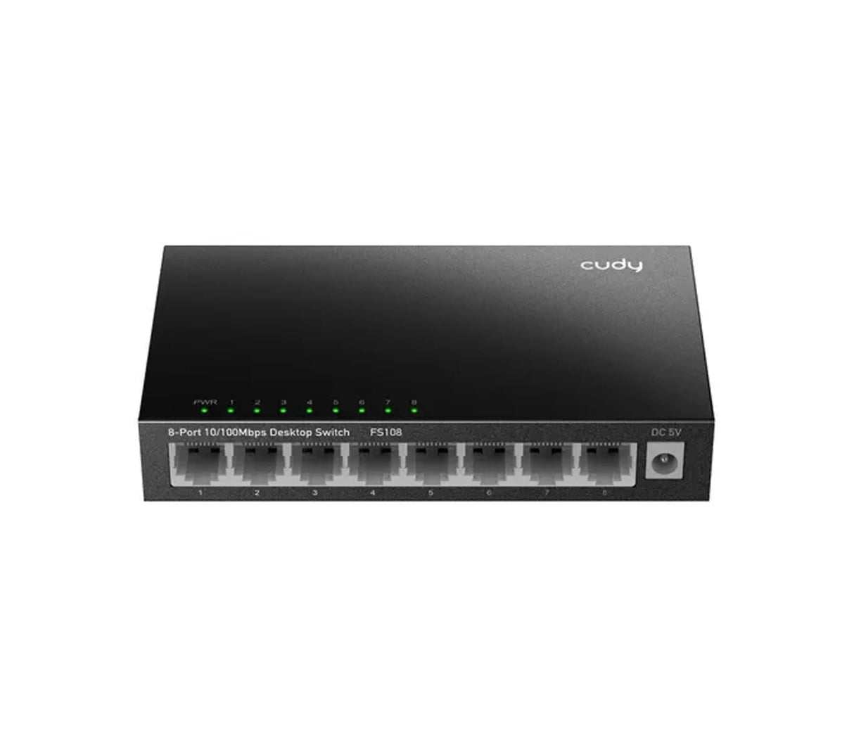 Switch 8 puertos RJ45 Desktop negro Cudy