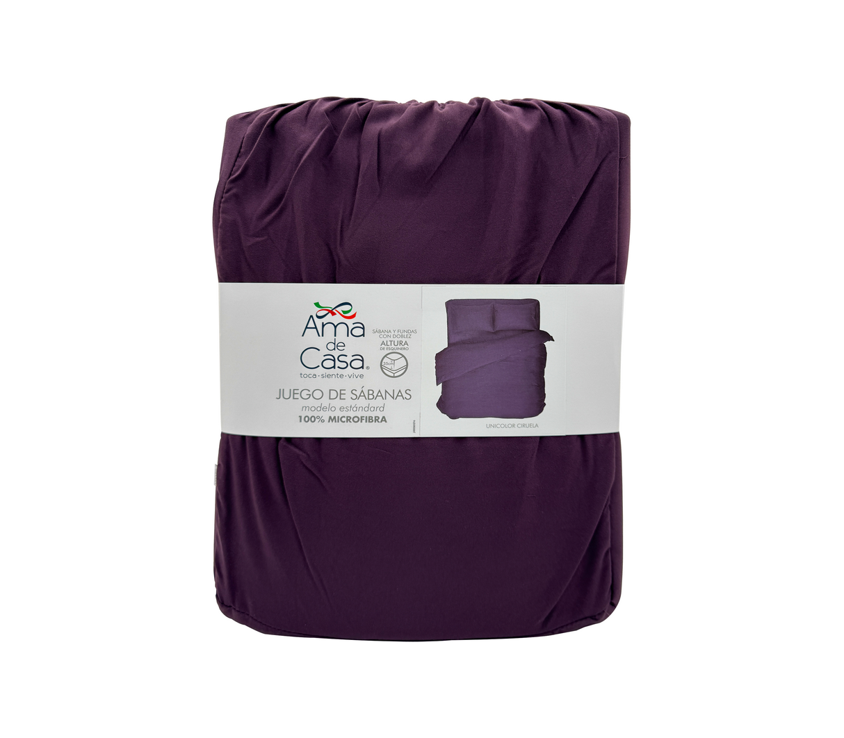 Sábana Matrimonial Unicolor Standar Ama de Casa