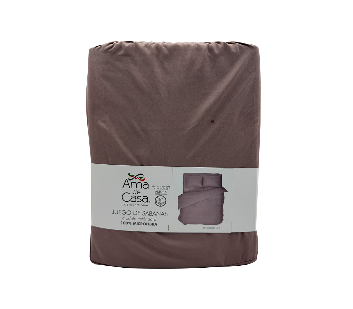 Sábana Matrimonial Unicolor Standar Ama de Casa