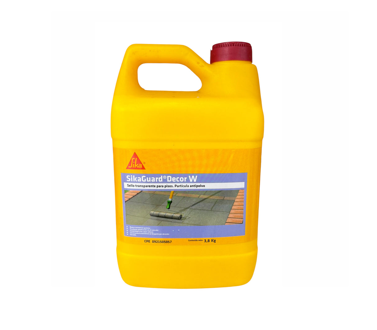 Sello transparente para pisos 3.8kg Sika