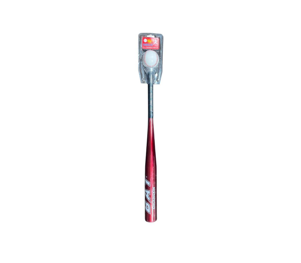 Set de béisbol bate + pelota aluminio colores surtidos 25" Chuangxin