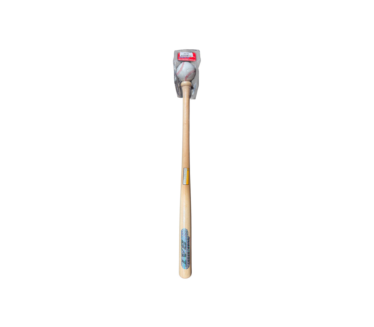 Set de béisbol bate + pelota madera 29" Saiba Sport