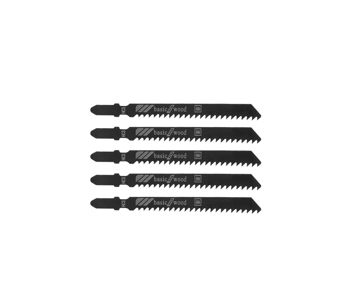 Set de hoja para segueta para caladora 5 piezas Jadever