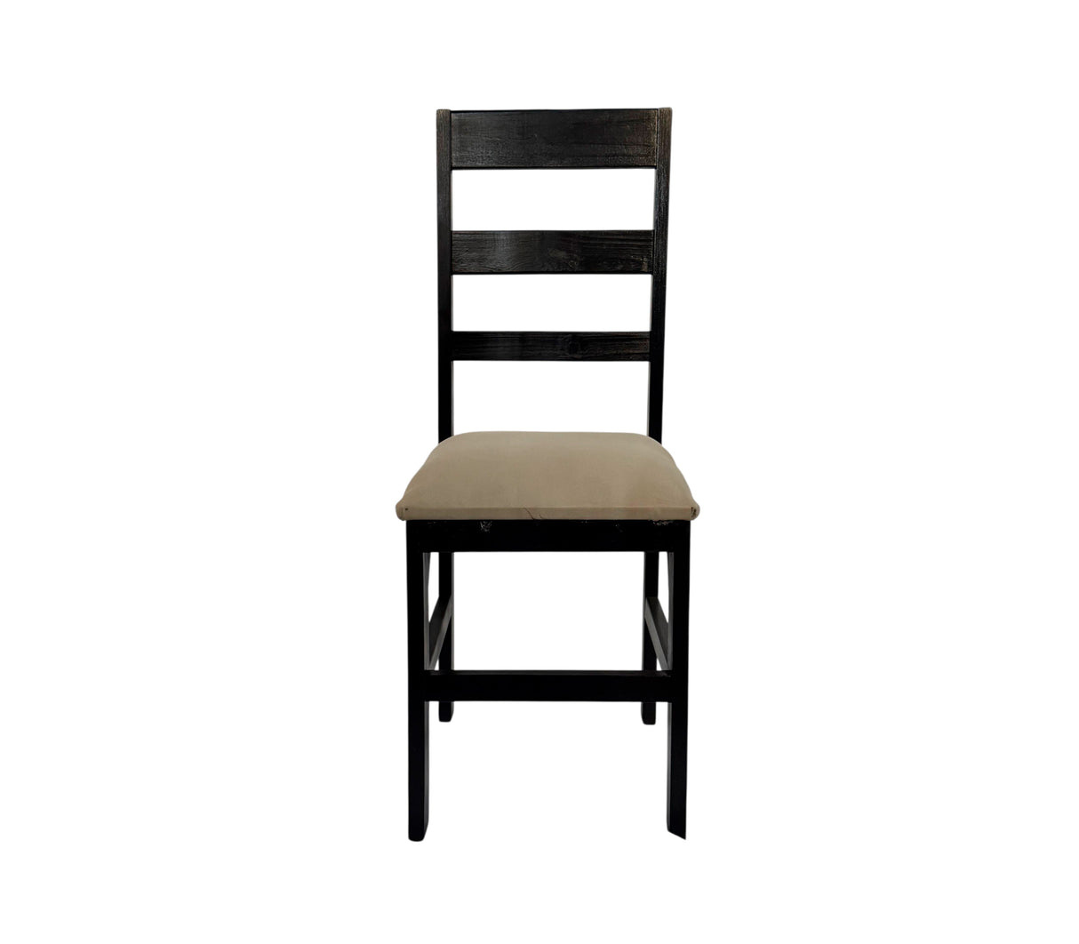 Silla para comedor Victoria con tapizado shenil beige Isabel