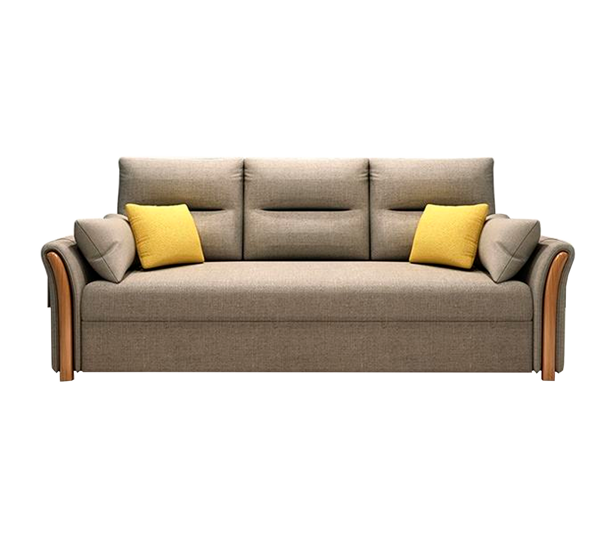 Sofá cama de tela con almacenamiento 182X76X56 Cm Powerfik
