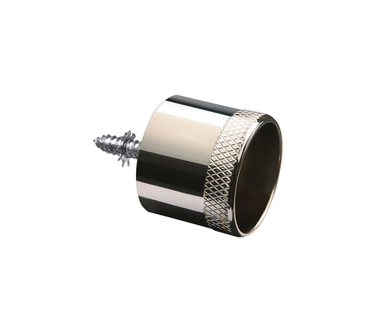 Soporte cilíndrico aluminio nat. 13mm Tauro