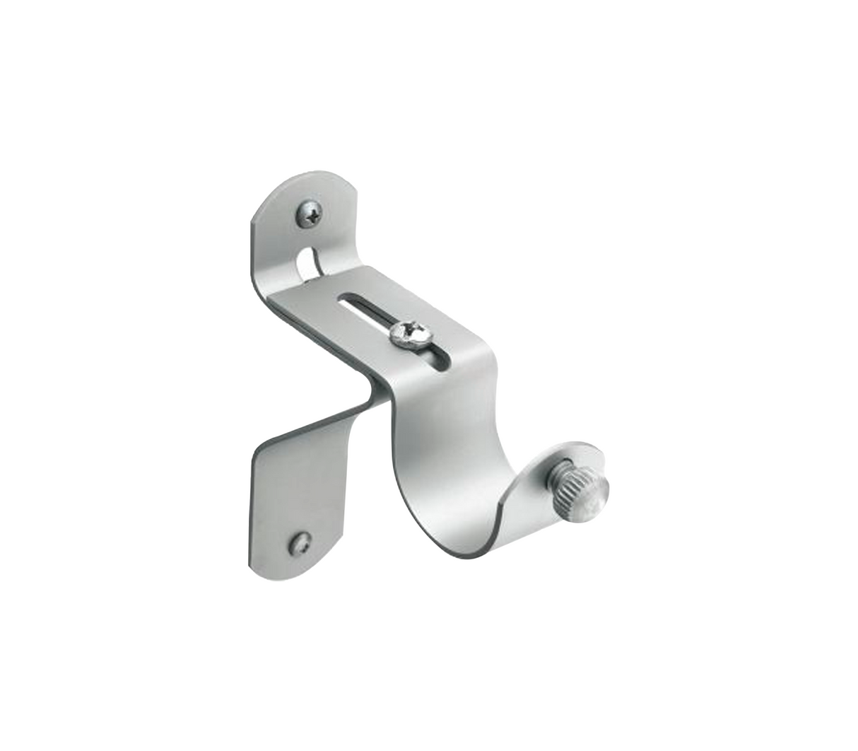 Soporte intermedio extensible aluminio mate 25mm Tauro