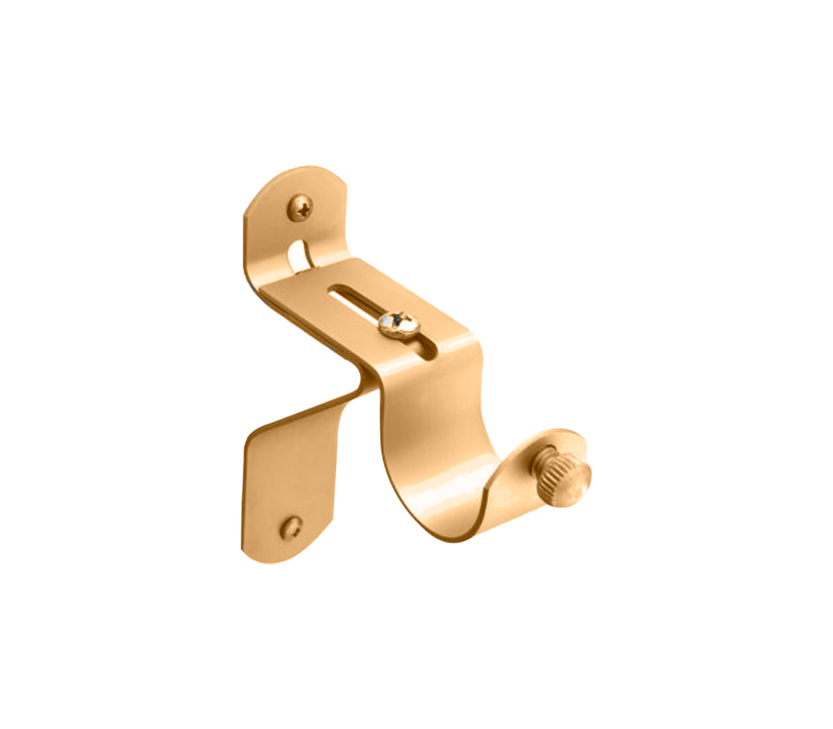 Soporte intermedio extensible aluminio oro 25mm Tauro