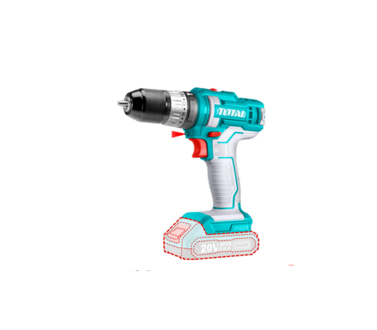 Taladro inalámbrico 20V UTIDLI201452 Total