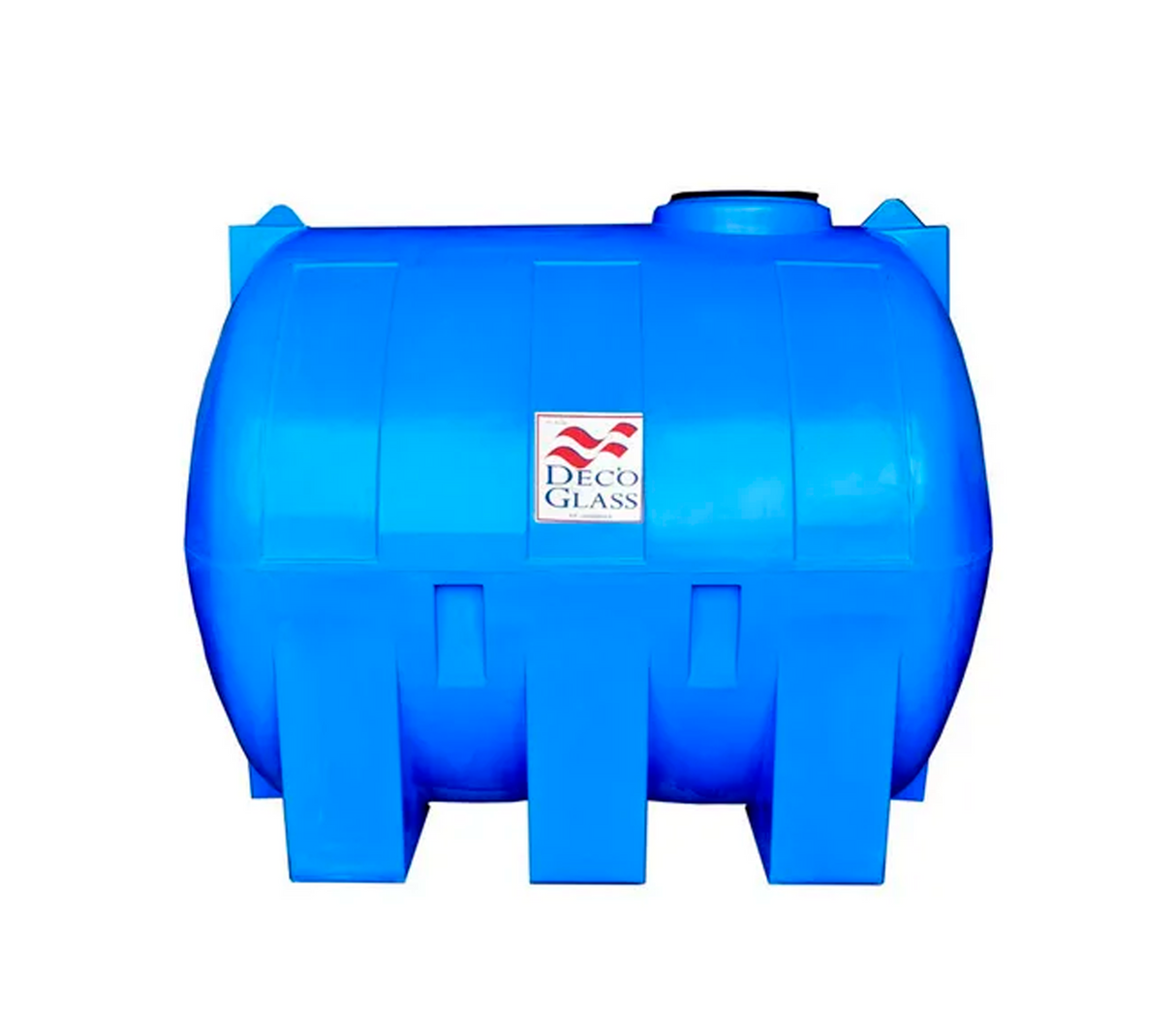 Tanque horizontal 3000 Litros Azul Deco Glass