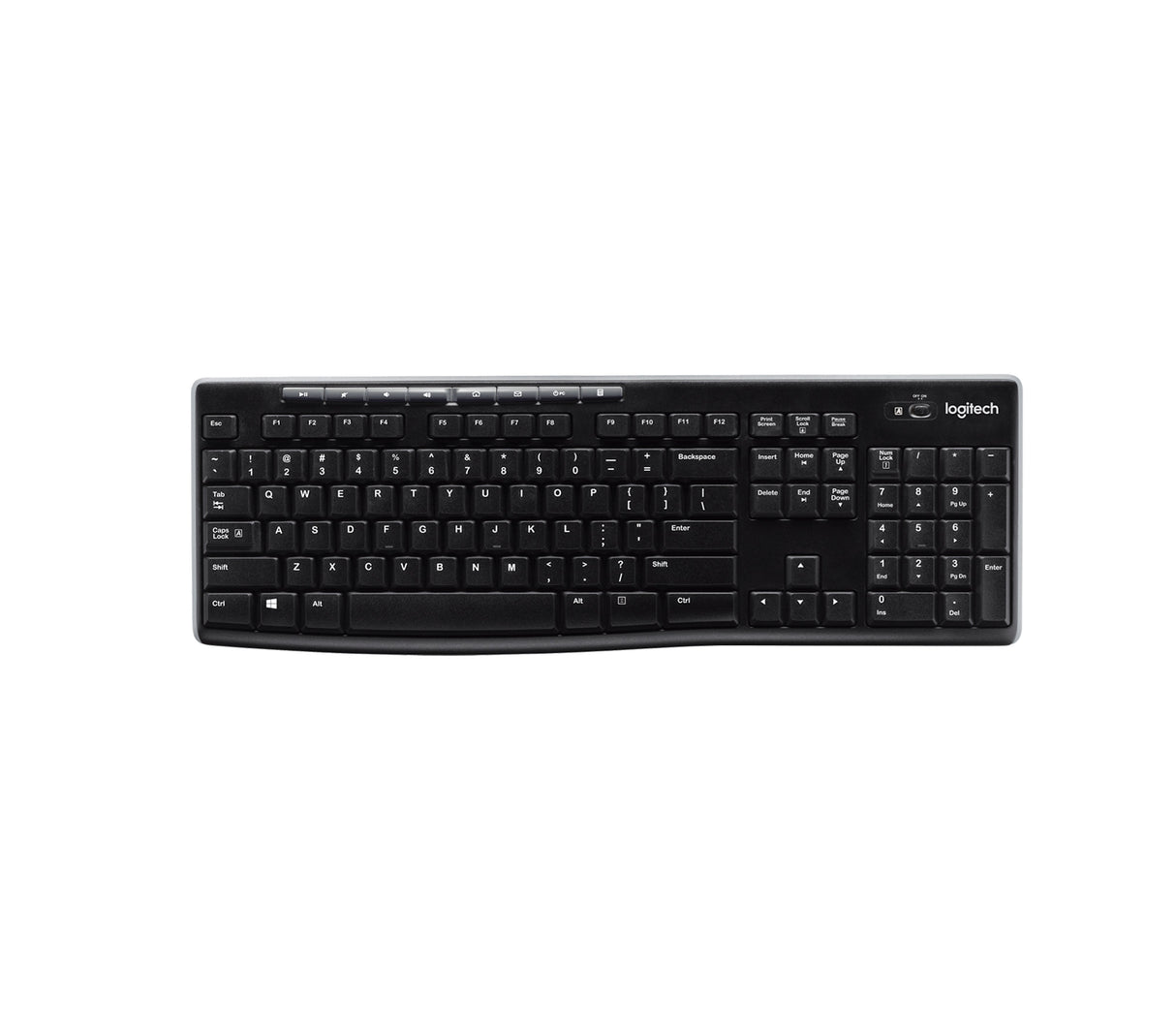Teclado inalámbrico K270 Logitech