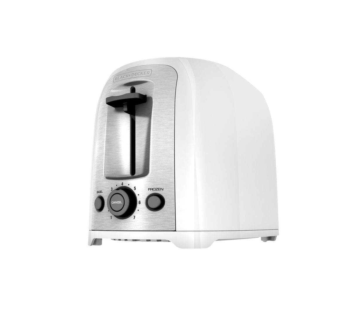 Tostadora de pan 2 rebanadas blanco Black & Decker