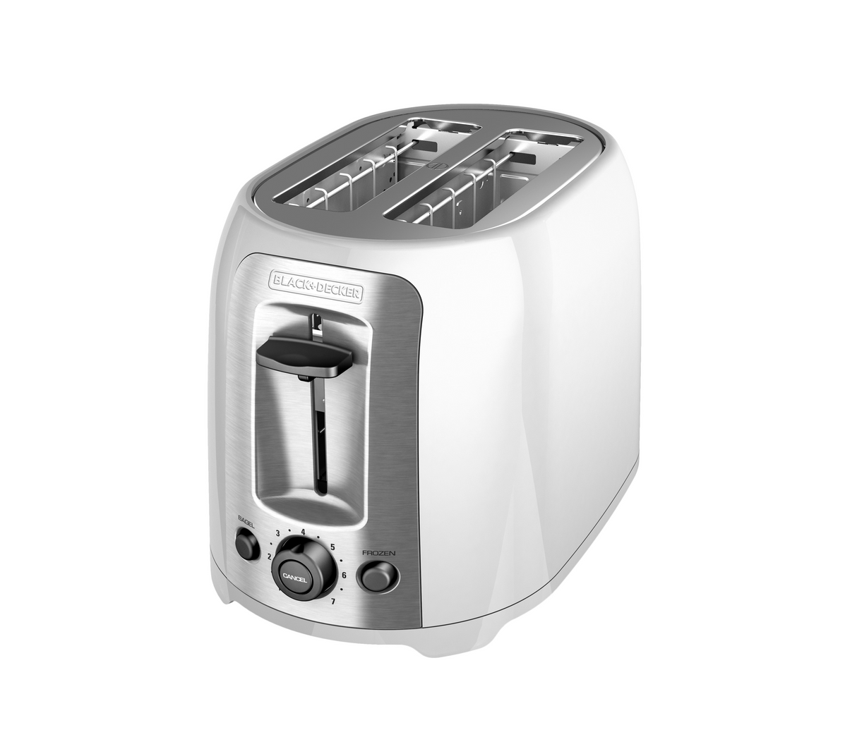 Tostadora de pan 2 rebanadas blanco Black & Decker