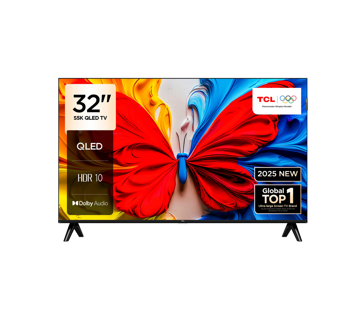 Tv 32" s51k FHD QLED Google Tv brightness 300 TCL