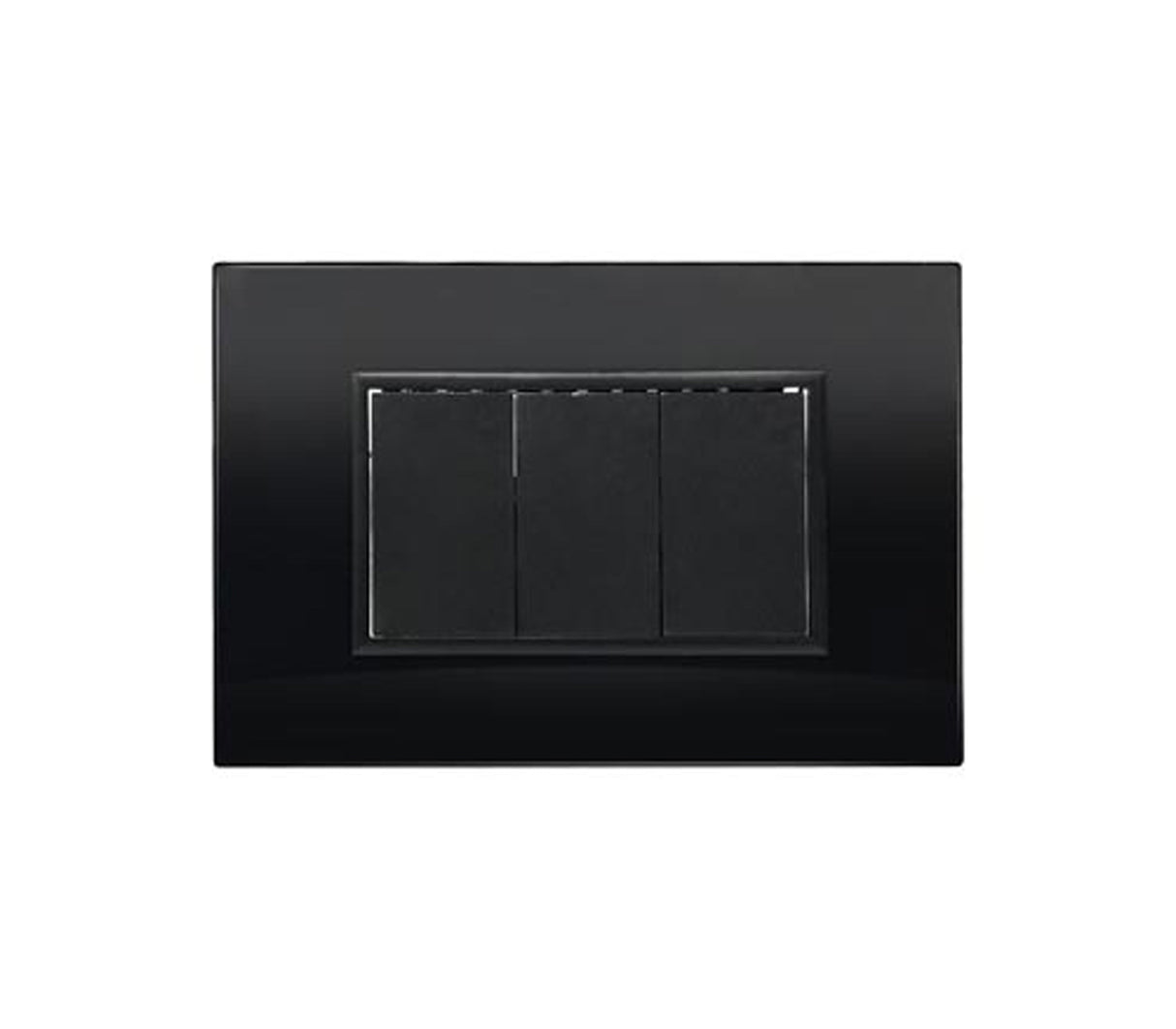 Tapa ciega acrílico negro Run