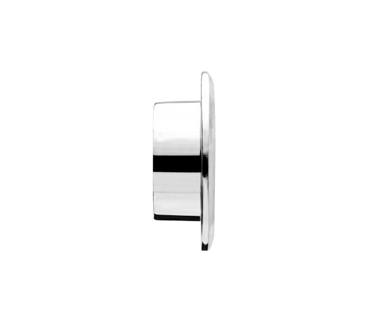 Terminal decorativo tipo disco blanco 13mm Tauro