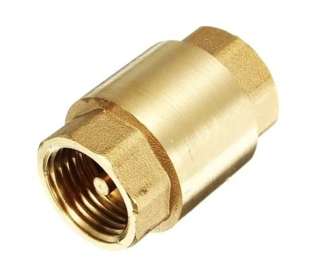 Válvula Check 3/4 piston PVC bronce Faguax