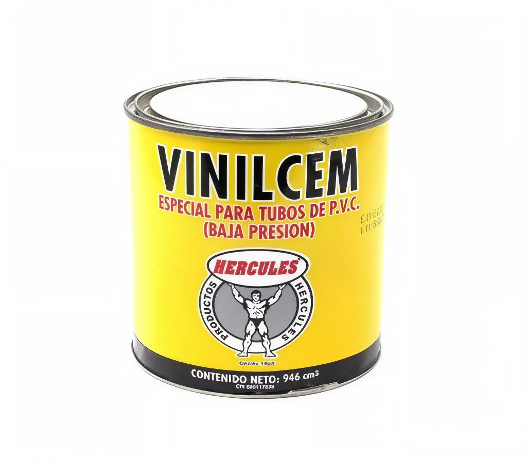 Vinilcem pega especial P.V.C baja presion Hercules