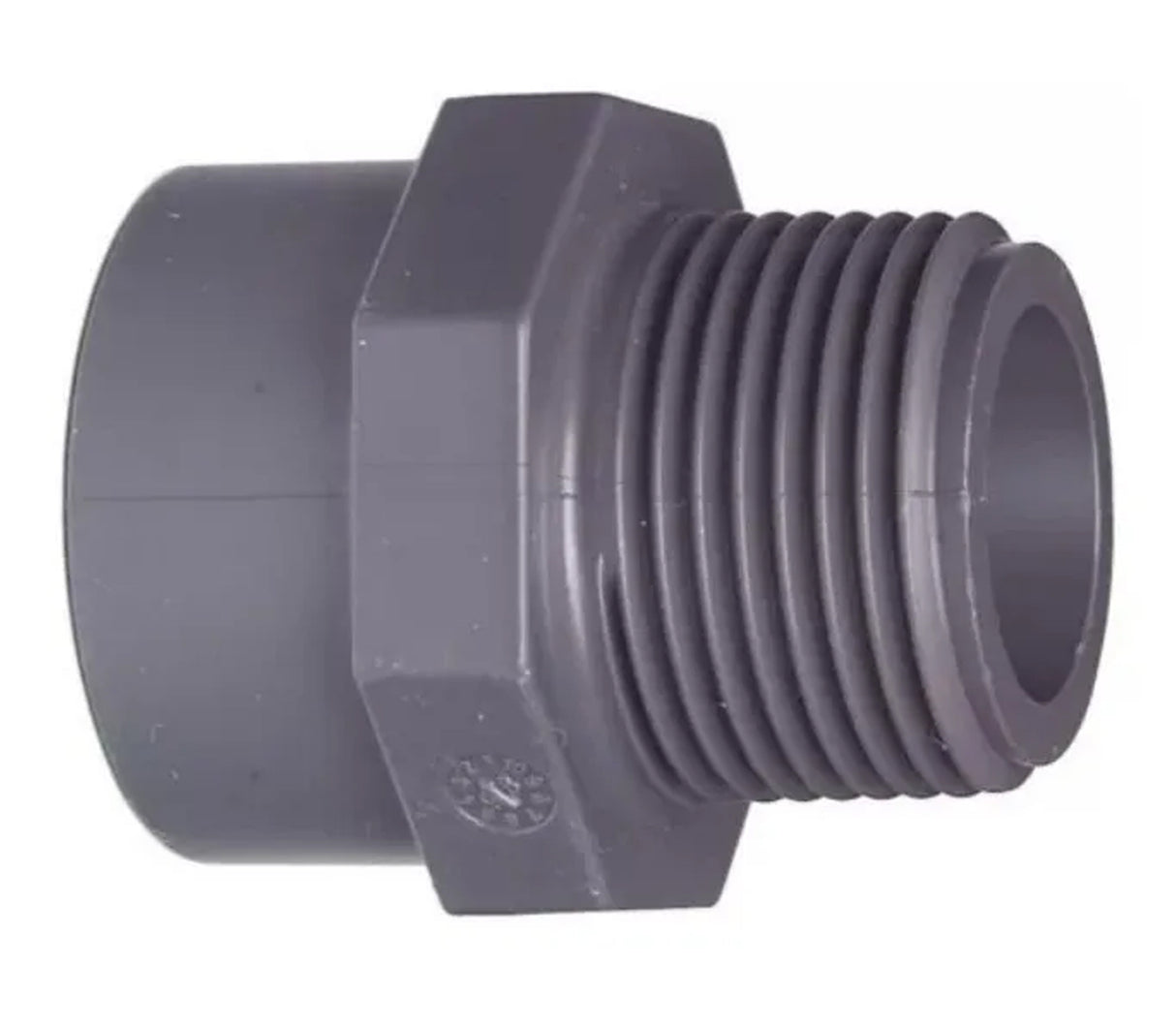 Adaptador agua fría 1/2 macho Pavco