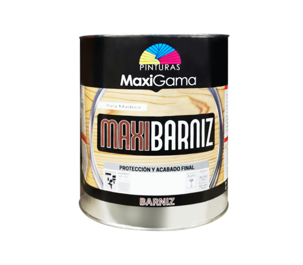 Pintura a base de solvente MaxiBarniz Int/Ext Maxigama