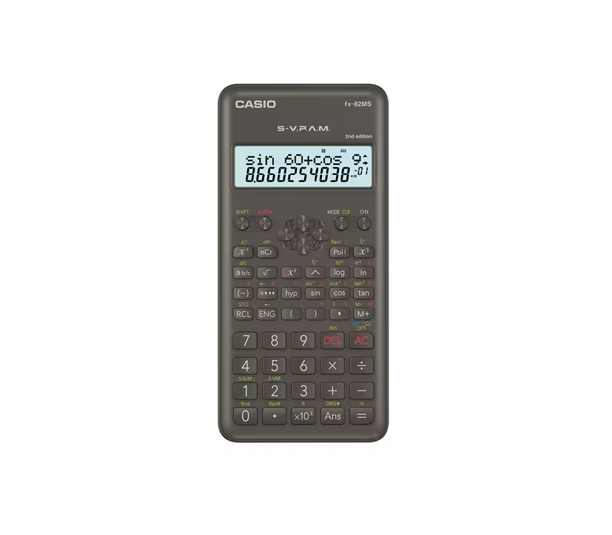 Calculadora científica negra Casio