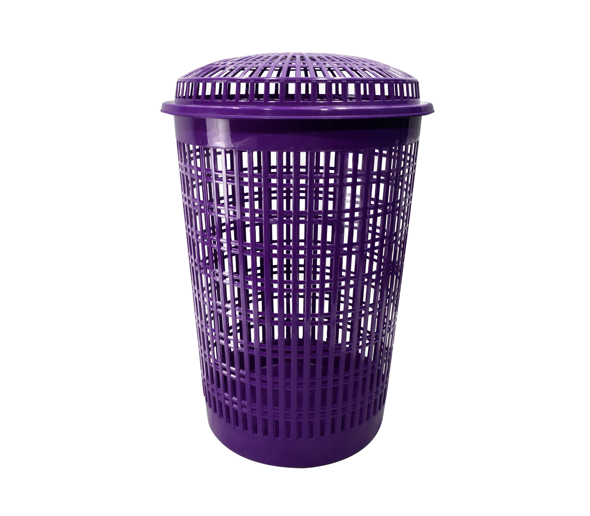 Cesta de ropa redonda con tapa Alfa Hogar