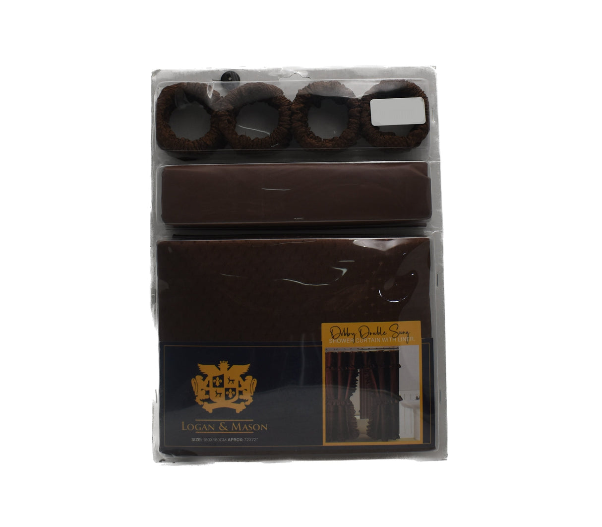 Cortina de baño Logan & Mason