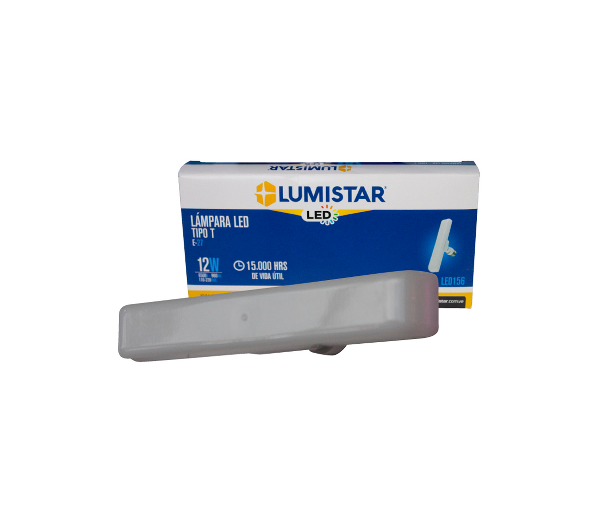 Lámpara LED tipo T E27 12W Lumistar