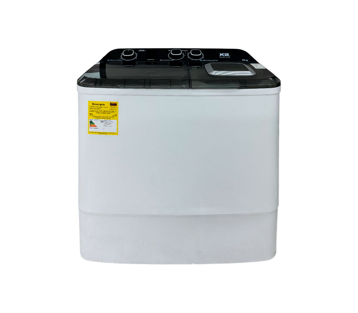 Lavadora 9 kg doble tina Kr