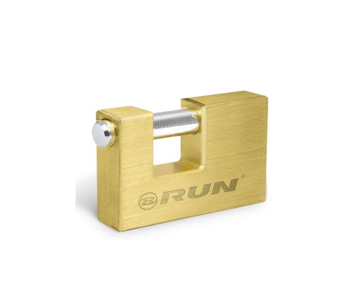 Candado anticizalla de hierro pulido Run