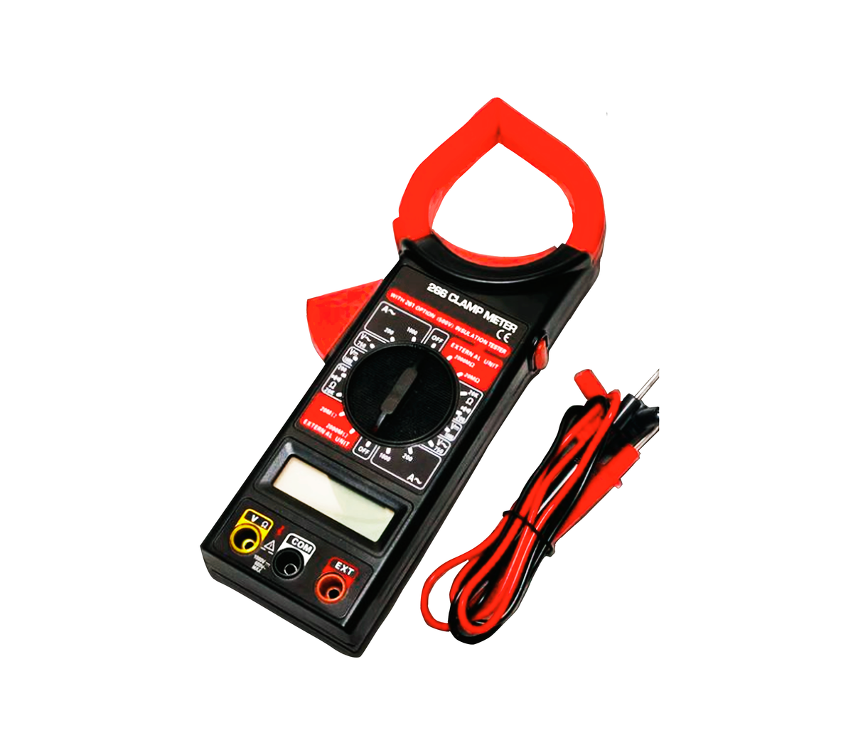 Tester pinza Amperimétrica digital Run