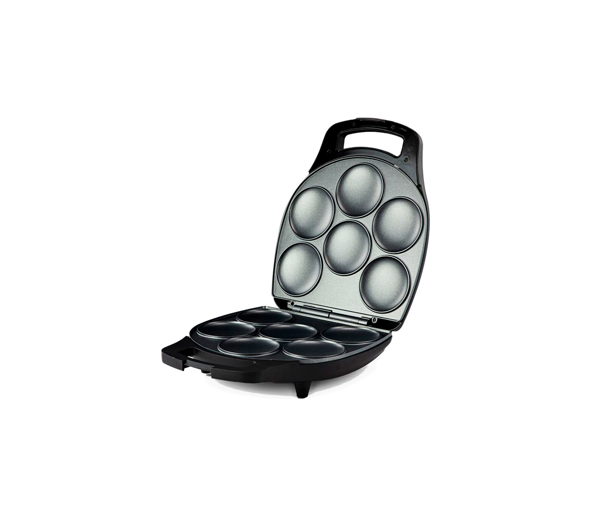 Tosty arepa 6 cavidades negro Sujoya