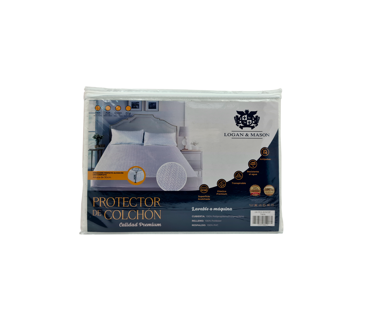 Protector de colchón Logan & Mason
