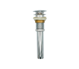 Desague para lavamanos metal cromo push on Atouan