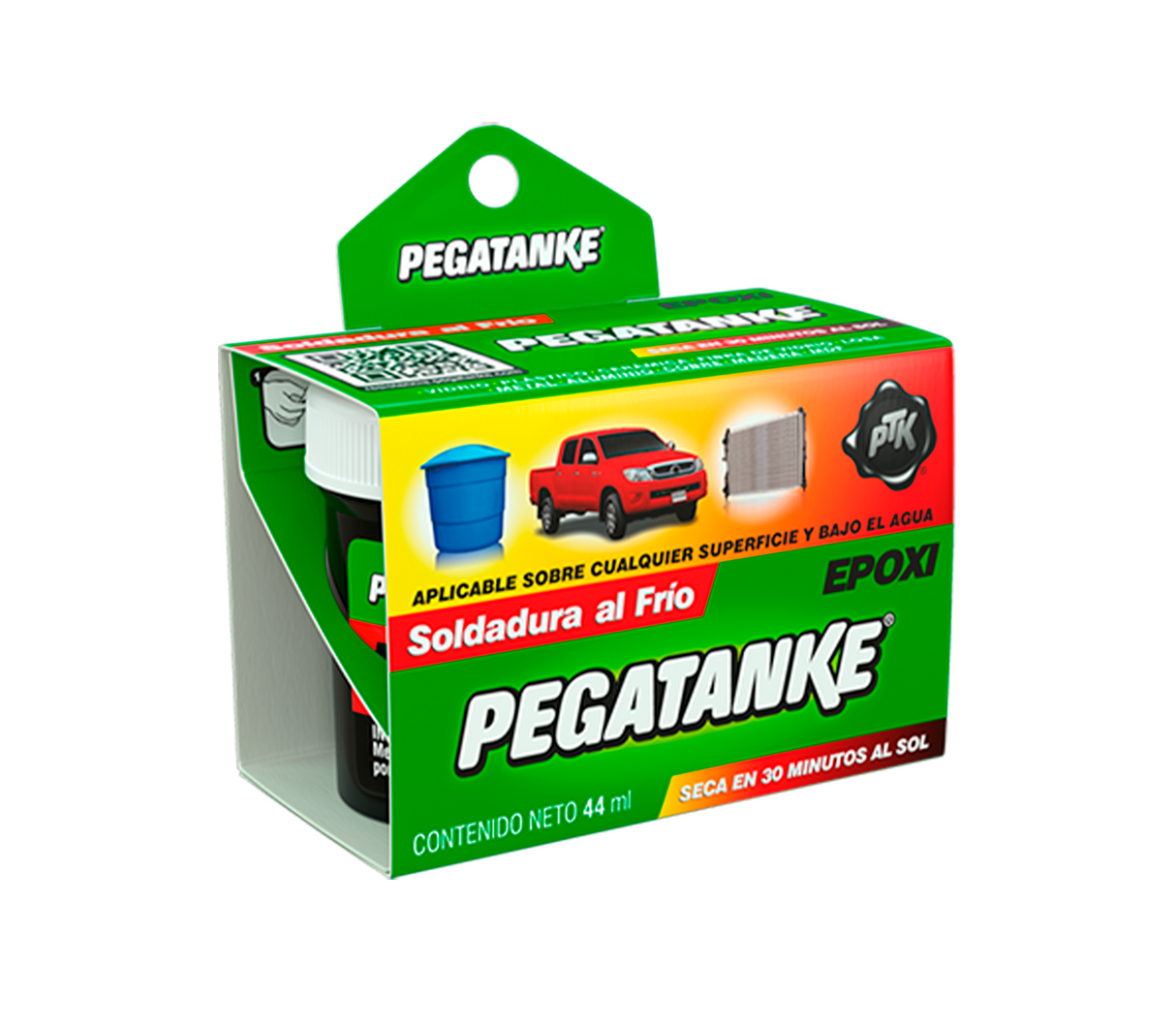 Pegatanque epóxico negro 44gr Pegatanke