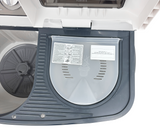 Lavadora doble tina 9 kilos T/Transparente Gris FWM900 Fresh