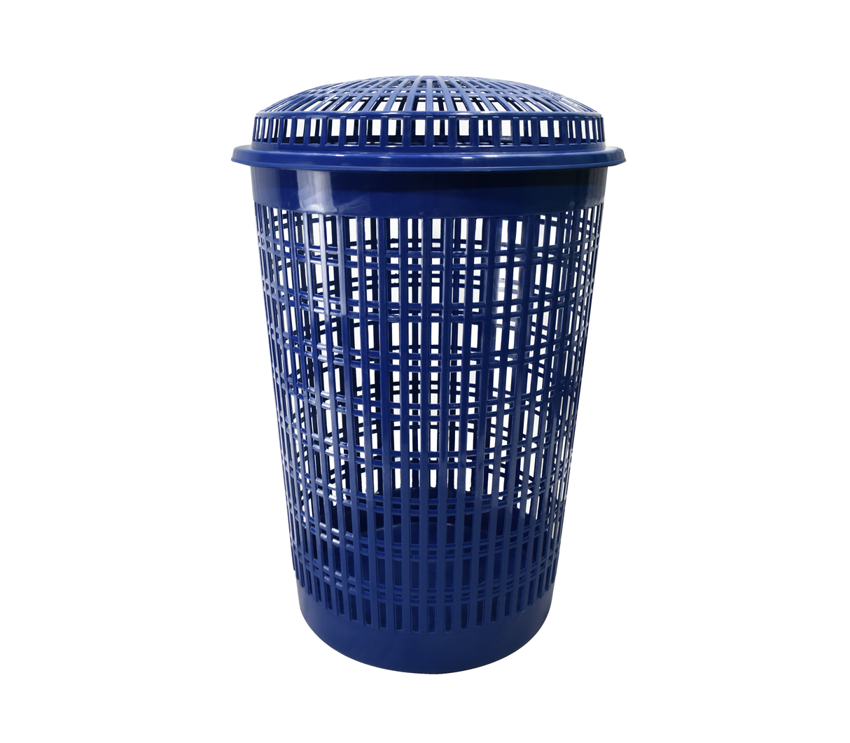Cesta de ropa redonda con tapa Alfa Hogar